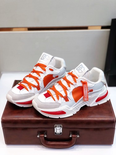 Dolce&Gabbana Womens Shoes Sneakers Luxury Brand Mixed-material Airmaster sneakers CK1984AY03389814