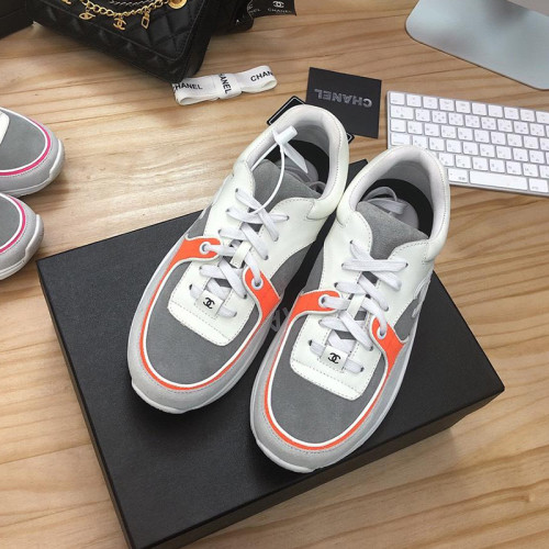 Chanel Mens Shoes Sneakers Luxury Brand Sports Shoes Breathable Design with Original Box