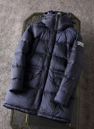 Burberry Design Mens Womens Winter Windprood Down Jackets Keep Warm 90% White Duck Down