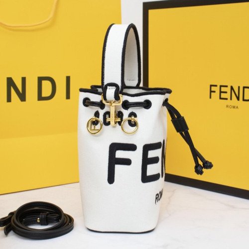 Fendi Womens Bag MON TRESOR Bucket Bag