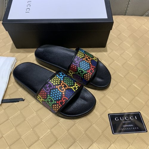 Gucci Mens Shoes Fashion Mule Luxury Brand Sandals