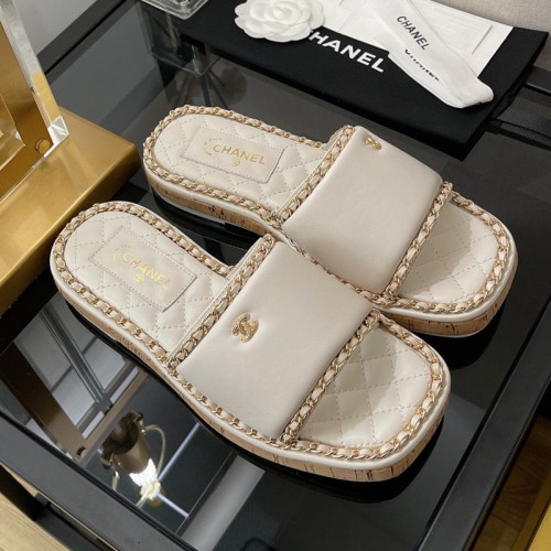 Chanel Womens Shoes Sandals Slippers Luxury Brand Design with Original Box
