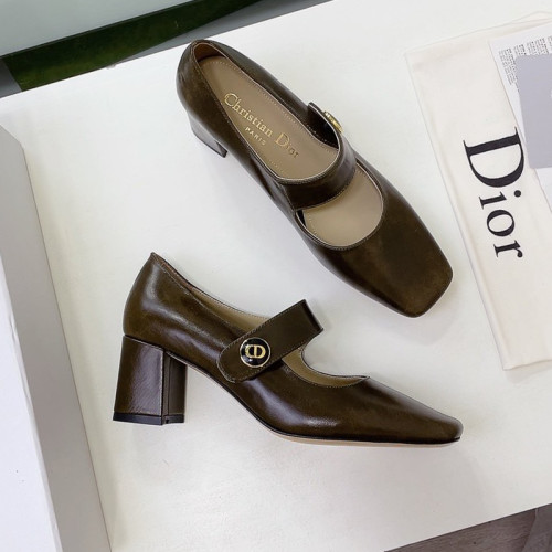Dior Womens Shoes Sandals Fashion Pumps Luxury Brand D-Doll Quake Oblique J'ADIOR PUMP with Original Box