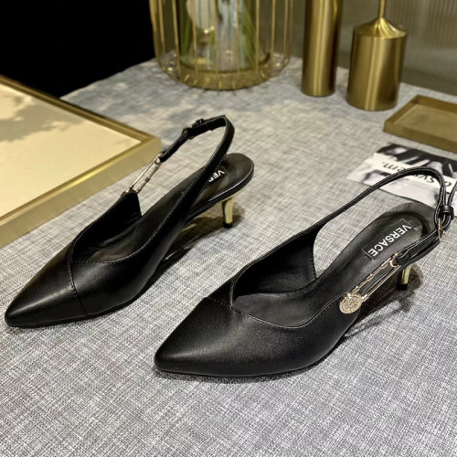 Versace Womens Shoes Slingback Sandals