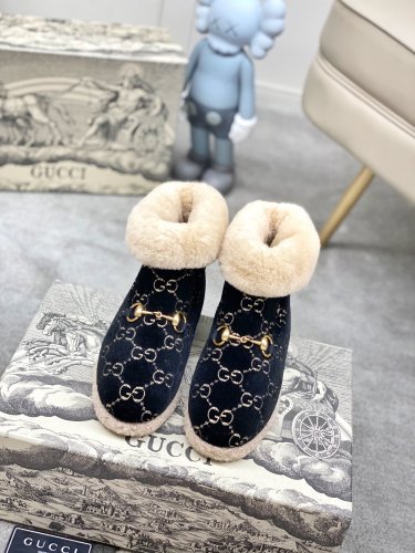 Gucci Womens Shoes Fashion Boots Luxury Brand Womens Ankle Boots with Original Box