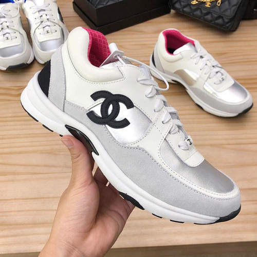 Chanel Mens Shoes Sneakers Luxury Brand Sports Shoes Breathable Design with Original Box