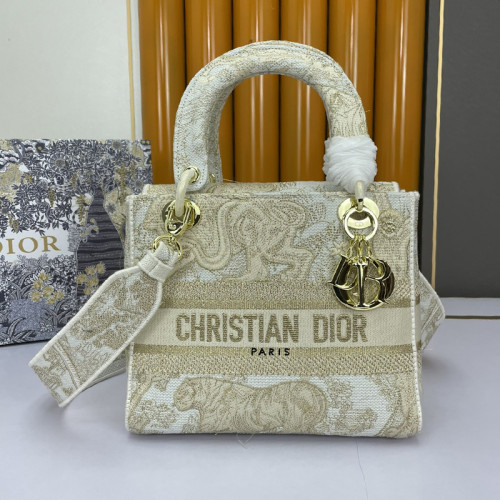 Dior Womens Bags Handbags Luxury Fashion Dior MEDIUM LADY D-LITE BAG with Original Box