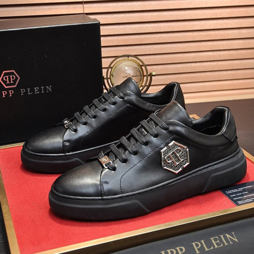 Philipp Plein Men Shoes Sneakers Low Top Sneaker Fashion Design Luxury Brand with Original Box