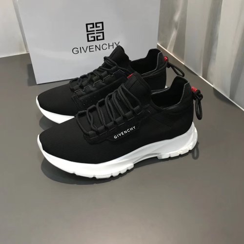 Givenchy Men Shoes SPECTRE SNEAKERS IN NYLON AND LEATHER BH003AH0N3-001