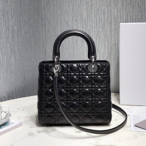 Dior Womens Bags Handbags Luxury Fashion MEDIUM LADY D-LITE BAG with Original Box