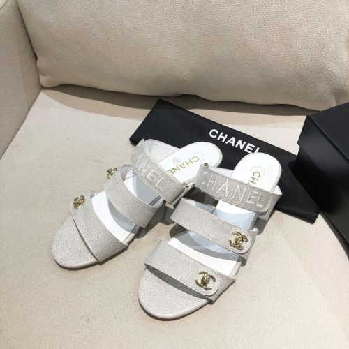 Chanel Womens Shoes Flat Mules