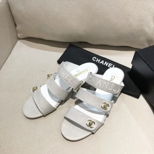 Chanel Womens Shoes Flat Mules