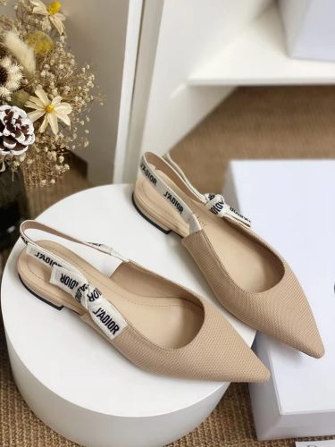 Dior Women Shoes Luxury Design Fashion Type High Heel Shoes for Wedding Style J'ADIOR SLINGBACK PUMP