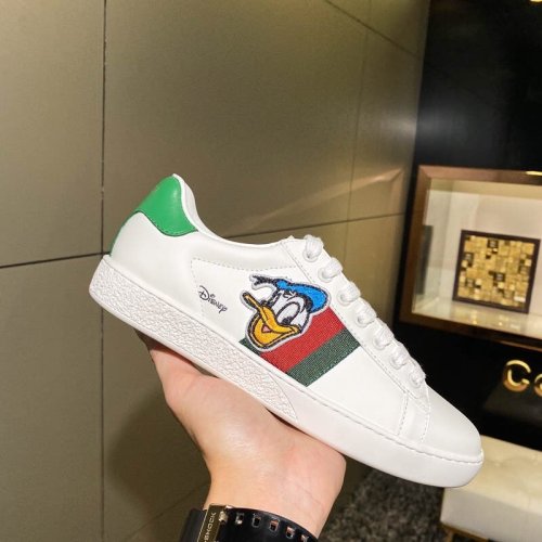Gucci Womens Shoes Fashion Sneakers Lace-Up Luxury Brand Women's Ace Embroidered Sneaker with Original Box