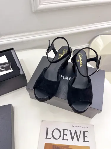 Chanel Womens Shoes Pumps Fashion Sandals Summer Design 7.5cm Heel Luxury Brand Design with Original Box