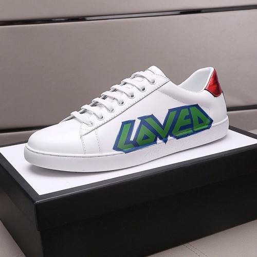 Gucci Womens Shoes Fashion Sneakers Lace-Up Luxury Brand Women's Ace Embroidered Sneaker with Original Box