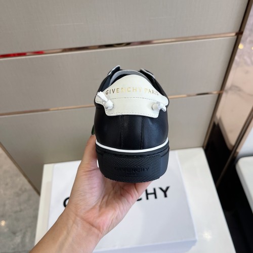 Givenchy Men Shoes Fashion Type Luxury Brand GIVENCHY SNEAKERS IN LEATHER WITH LATEX BAND with Original Box