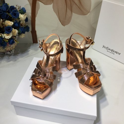 Saint Laurent YSL Womens Shoes BIANCA SANDALS 12cm