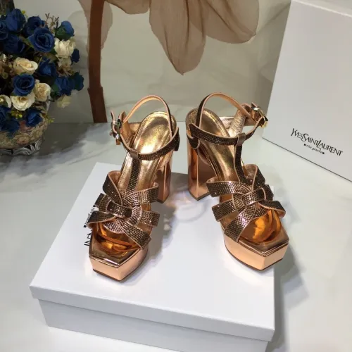 Saint Laurent YSL Womens Shoes BIANCA SANDALS 12cm