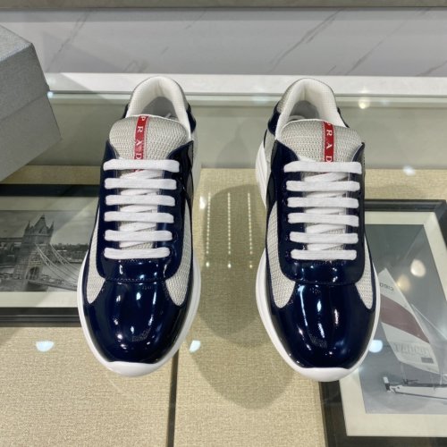 Prada Mens Shoes Sneakers Casual Shoes for Men Luxury Brand White Prada PRAX 1 sneakers with Original Box 4E3576_3LFV_F0009