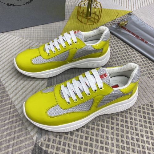 Prada Mens Shoes Sneakers Casual Shoes for Men Luxury Brand Breathable Fashion Sneakers with Original Box