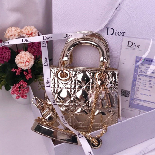 Dior Womens Bags Handbags Luxury Fashion LADY DIOR D-LITE BAG with Original Box