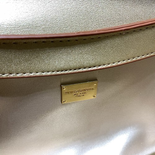 Dolce&Gabbana Womens Bags Shoulder Bag in quilted nappa leather Luxury Brand with Original Box