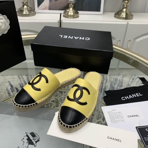 Chanel Womens Shoes Espadrilles Mules