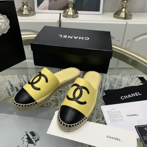 Chanel Womens Shoes Espadrilles Mules