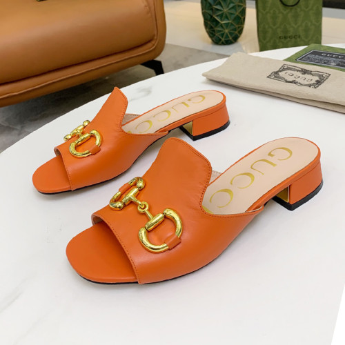 Gucci Womens Shoes Sandals Casual Design Luxury Brand Classic Leather Women's slide sandal with Horsebit with Original Box 655412 BKO00 9022