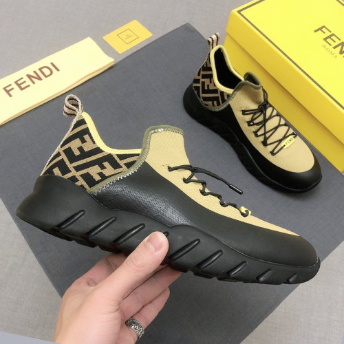 Fendi Mens Shoes Fashion Sneakers Luxury Brand Casual Shoes for Men with Original Box