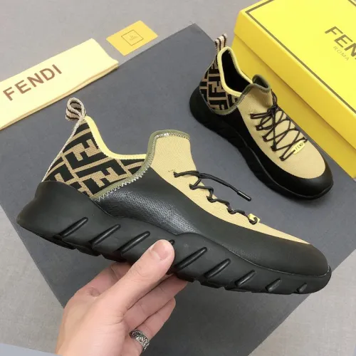 Fendi Mens Shoes Fashion Sneakers Luxury Brand Casual Shoes for Men with Original Box