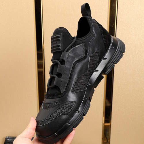 Prada Men Shoes Luxury Brand Sneakers Twist Technical Fabric Sneakers