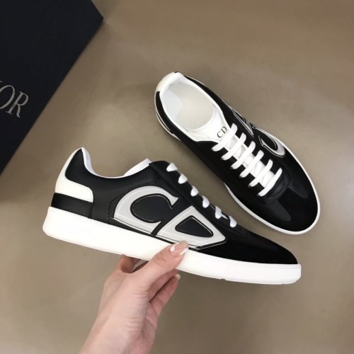 Dior Mens Shoes Sneakers Luxury Brand Breathable Design Casual Shoes for Men with Original Box