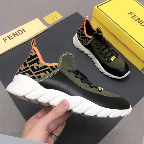 Fendi Mens Shoes Fashion Sneakers Luxury Brand Casual Shoes for Men with Original Box