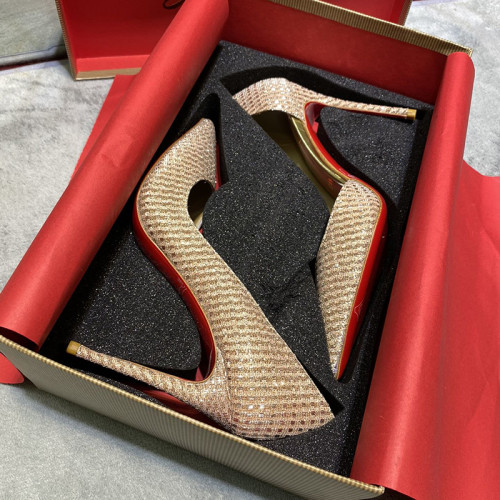 Christian Louboutin Women Shoes Pumps Luxury Brand Red Bottom Design with Original Box