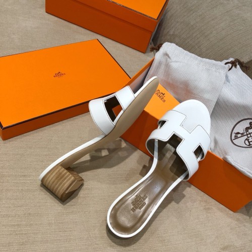 Hermes Womens Shoes Oasis Slippers Sandals Casual Fashion Sandals Luxury Brand with Original Box