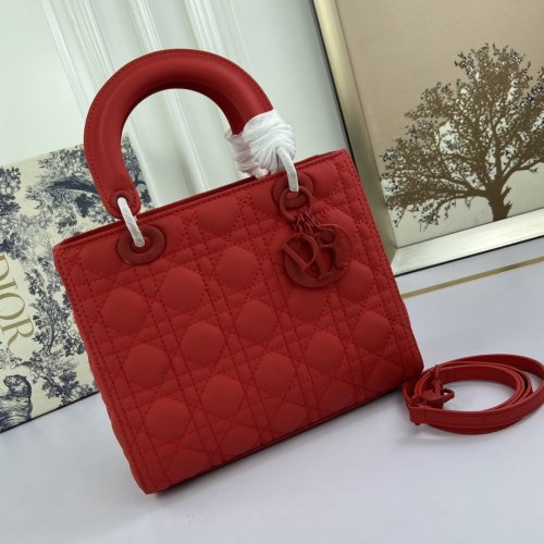Dior Womens Bag MEDIUM LADY DIOR BAG M0565SLOI_M989