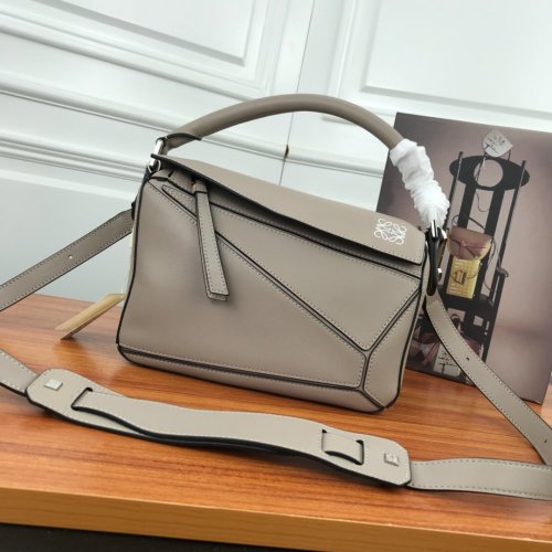 Loewe Womens Bag Small Puzzle Bag in Soft Grained Calfskin