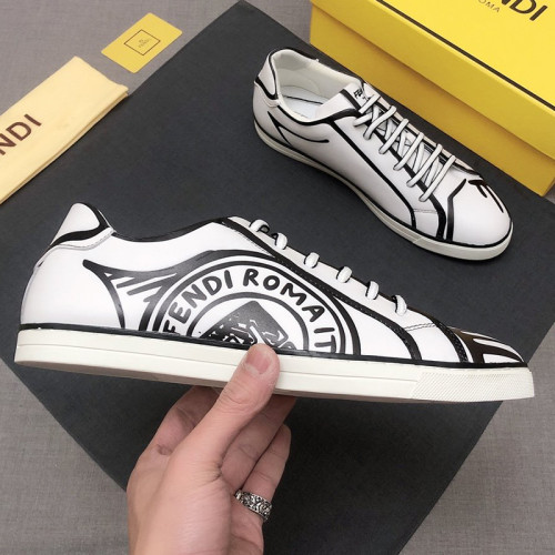 Fendi Mens Shoes Fashion Sneakers Luxury Brand Casual Shoes for Men with Original Box