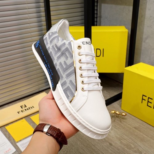 Fendi Mens Shoes Fashion Sneakers Luxury Brand Casual Shoes for Men with Original Box