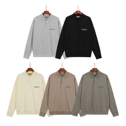 Fear of Fog God Essentials Luxury Brand Mens Womens Long Sleeve Hoodies Sweatshirts Sportswear Street Fashion Brand