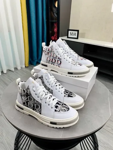 Dior Mens Shoes Sneakers Luxury Brand Breathable Design Casual Shoes for Men with Original Box