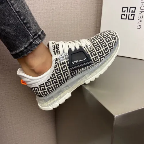 Givenchy Men Shoes Fashion Type Luxury Brand GIVENCHY SNEAKERS IN LEATHER WITH LATEX BAND with Original Box