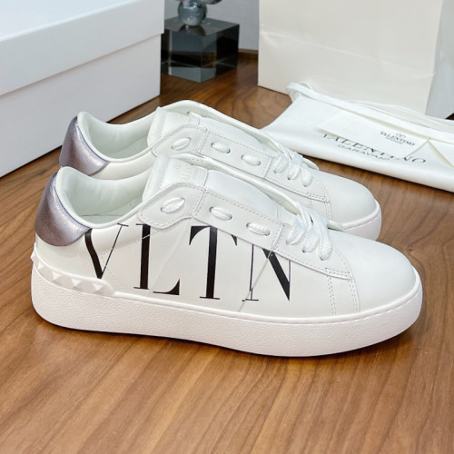 Valentino Men Shoes Fashion Design Luxury Brand OPEN SNEAKER WITH VLTN PRINT with Original Box WY2S0830XZUKR5