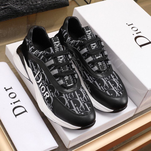 Dior Men Shoes Sneakers Casual Luxury Brand Lace-Up Design