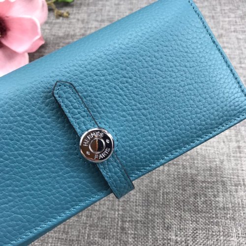 Hermes Womens Mens Wallets Purse Bag Clutch Leather Design Coin Bag with Original Box