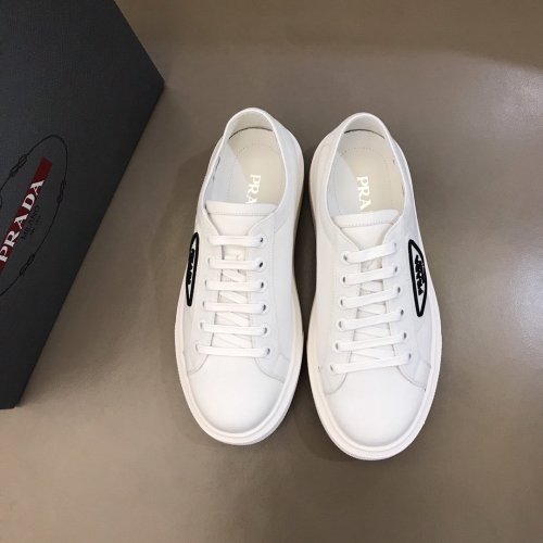 Prada Mens Shoes Sneakers Casual Shoes for Men Luxury Brand Breathable Fashion Sneakers with Original Box