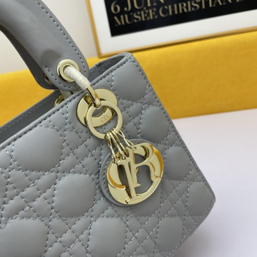 Dior Womens Bags Handbags Luxury Fashion LADY DIOR D-LITE BAG with Original Box