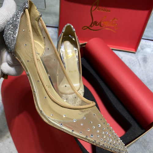 Christian Louboutin Women Shoes Pumps Luxury Brand Red Bottom Design with Original Box